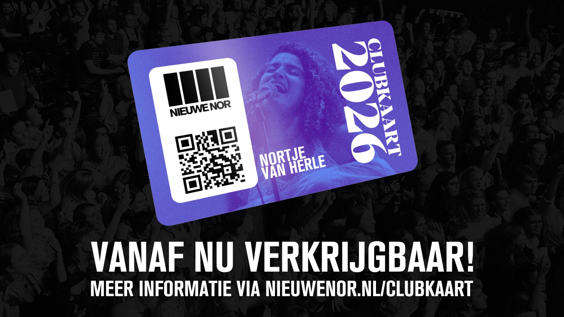 Clubkaart 2026 weer verkrijgbaar!