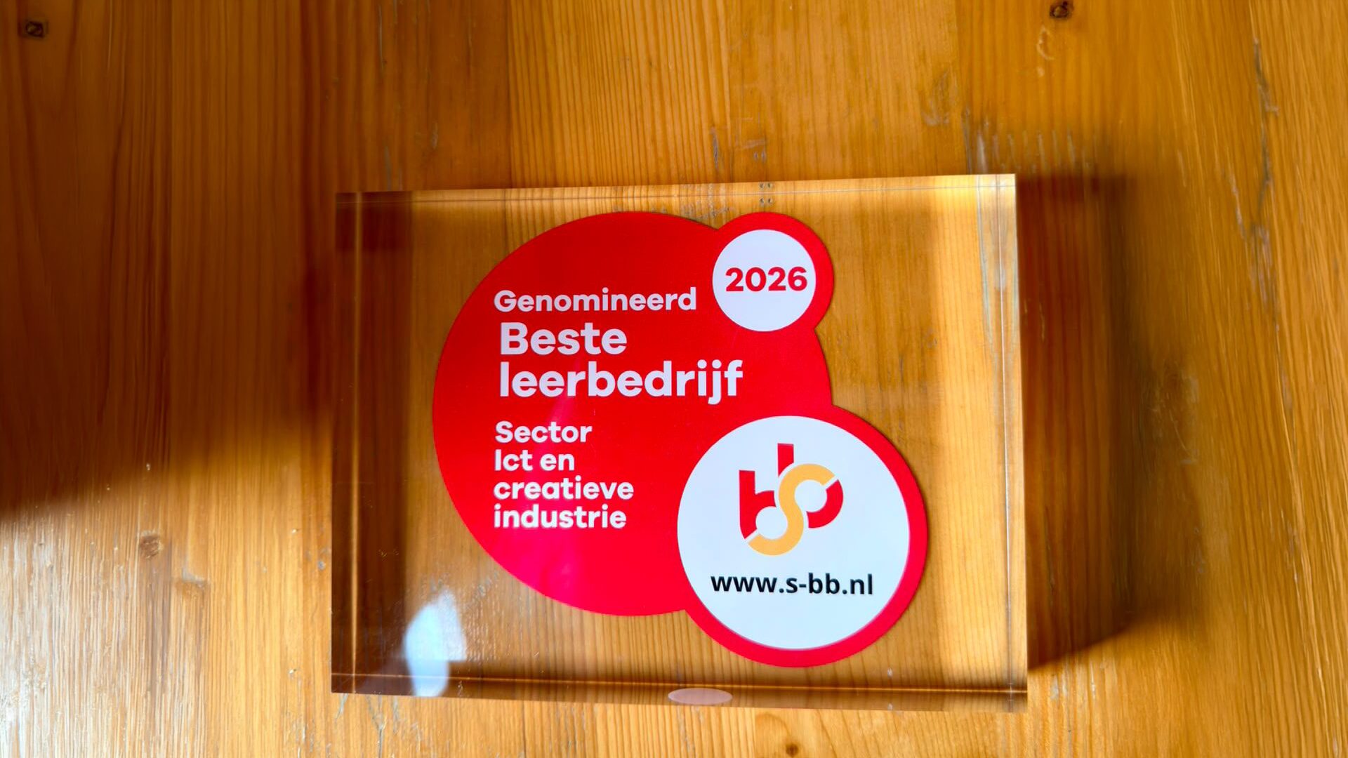 Nieuwe Nor genomineerd voor Verkiezing Beste leerbedrijf 2026 in de sector ICT en creatieve industrie.
