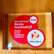 Nieuwe Nor genomineerd voor Verkiezing Beste leerbedrijf 2026 in de sector ICT en creatieve industrie.
