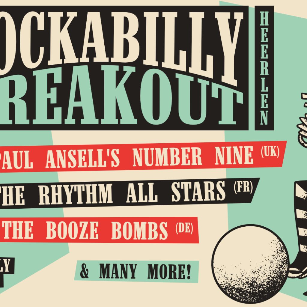 Rockabilly Breakout 2025 - 12 april 2025 - Poppodium Nieuwe Nor