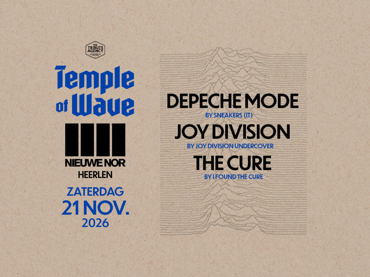 Temple of Wave - 21 november 2026 - Poppodium Nieuwe Nor