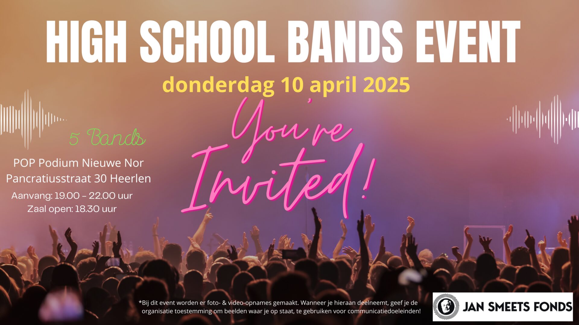 High School Bands Event: Muziek verbindt!