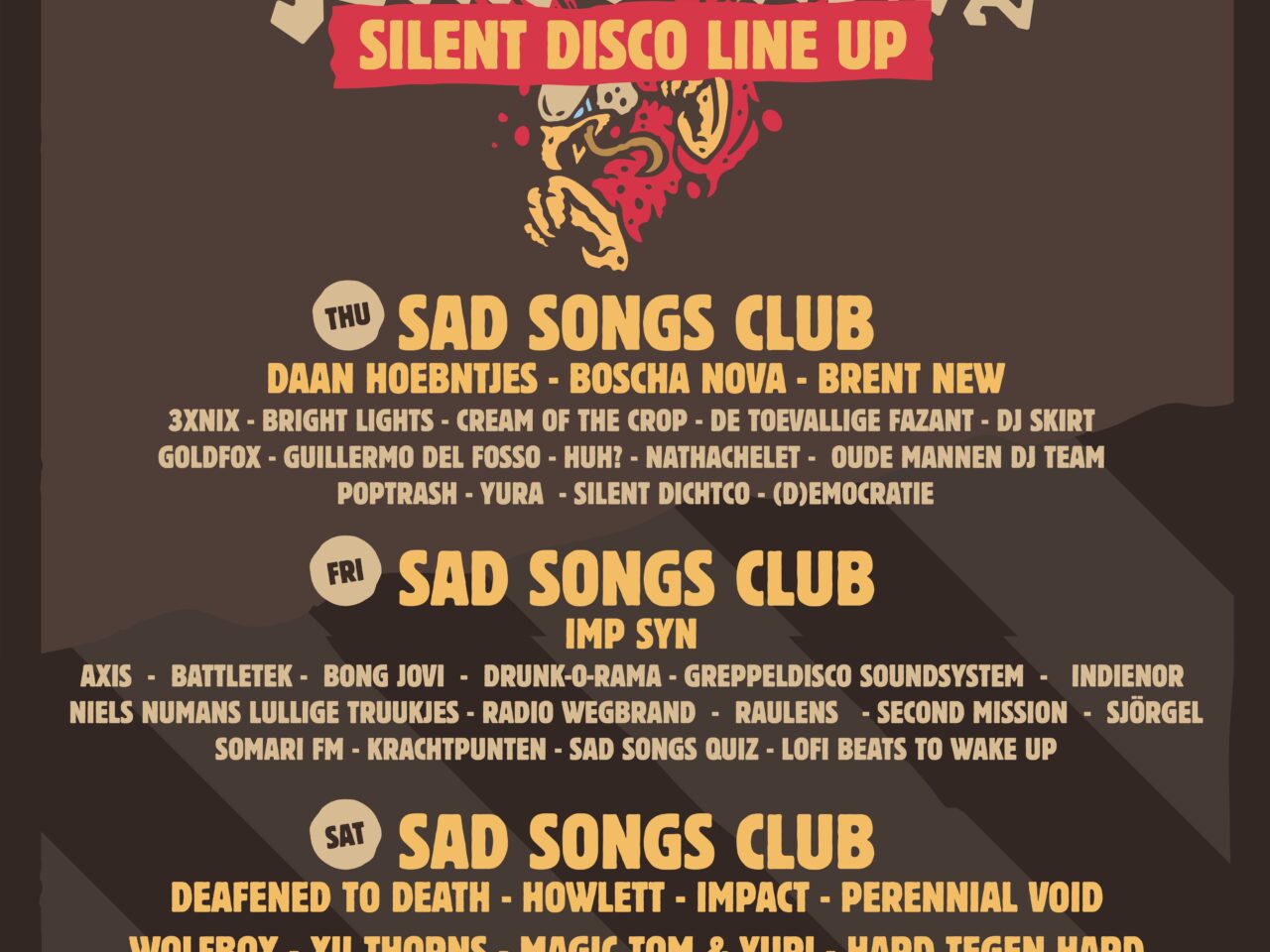 Poster instagram Jera Sad Song Artiesten